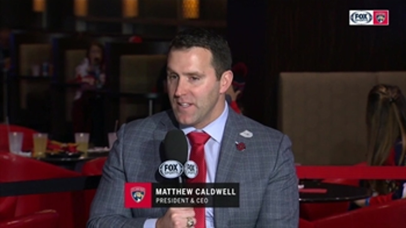 Panthers' CEO, President Matthew Caldwell on initiative to support service members, veterans