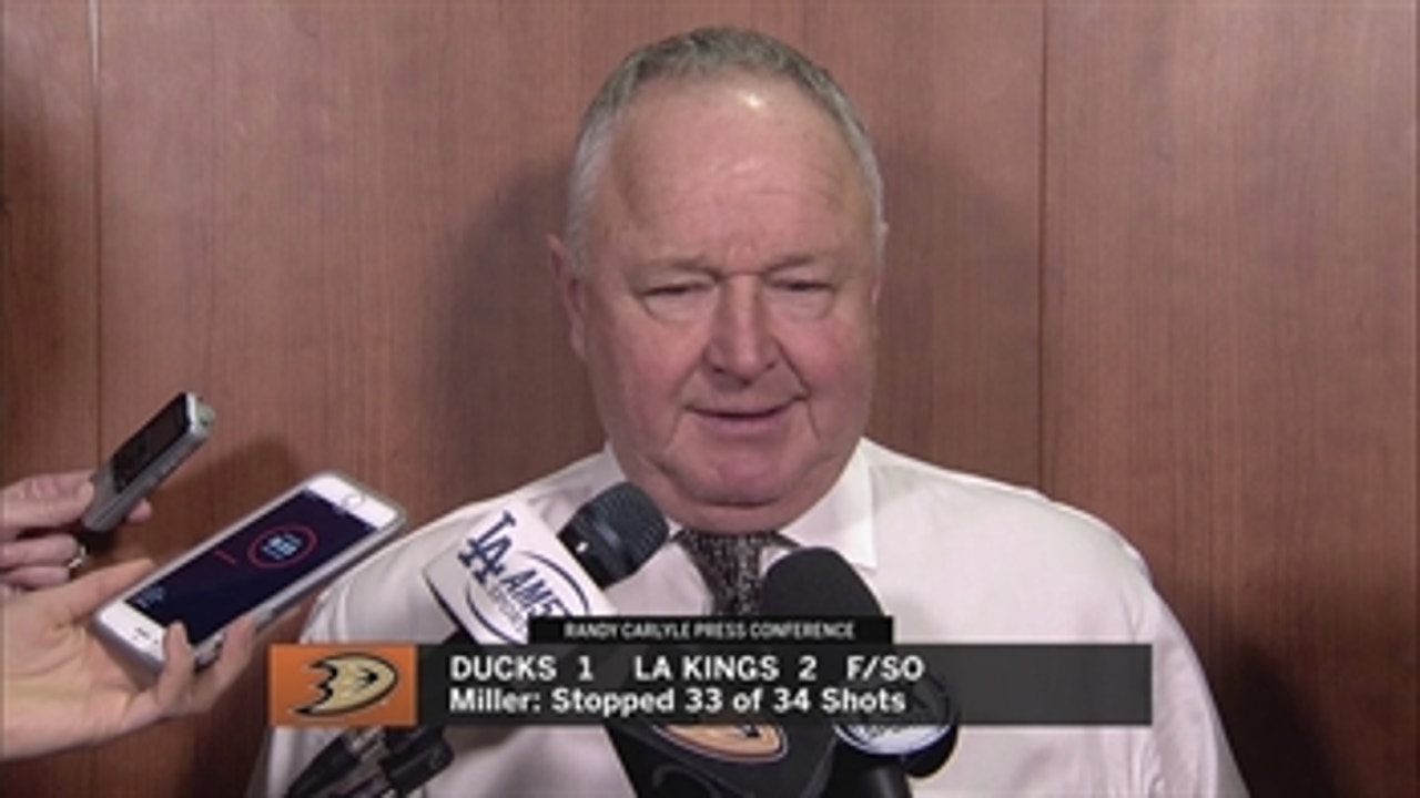 Carlyle postgame: We competed as hard as we could