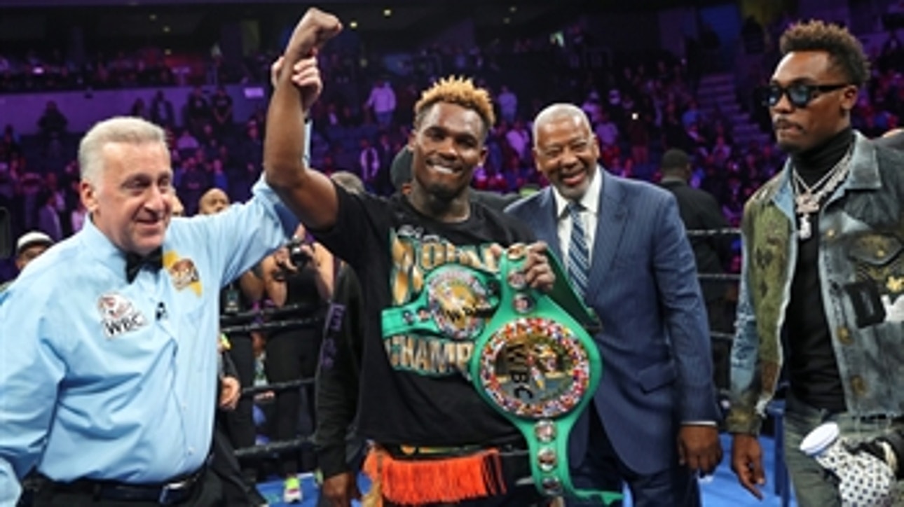 Jermell Charlo wins back super welterweight title with 11th-round TKO of Tony Harrison