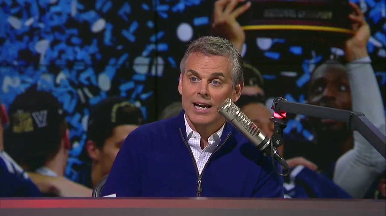 Colin Cowherd reacts after Villanova beat Michigan to win another National Title ' THE HERD