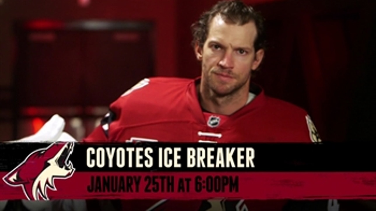 Join special guest Mike Smith at Coyotes Ice Breaker
