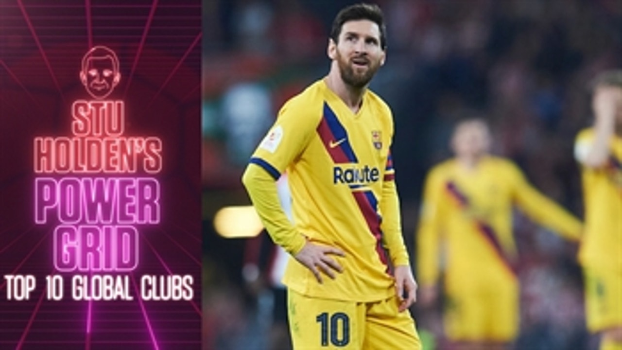 Messi drama sees Barcelona slip down Stu Holden's Top 10 ' POWER GRID