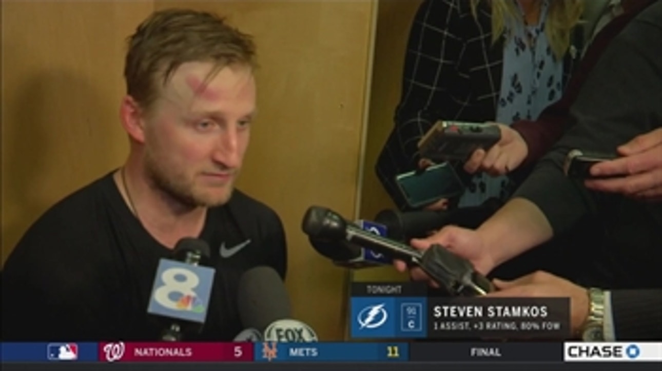 Steven Stamkos: We expected to bounce back
