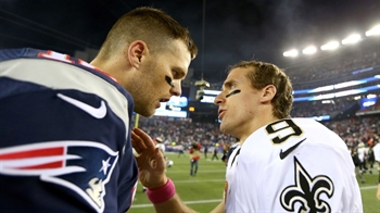 Skip Bayless on Brady and Brees' quest to 500 TDs: 'It's offensive to even compare Brady to Brees'