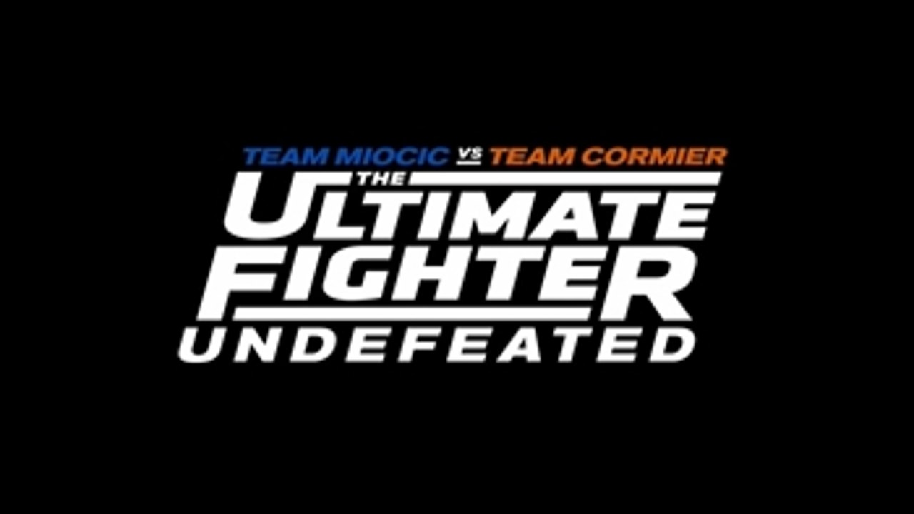 Ultimate Fighter: Undefeated: Team Miocic vs Team Cormier