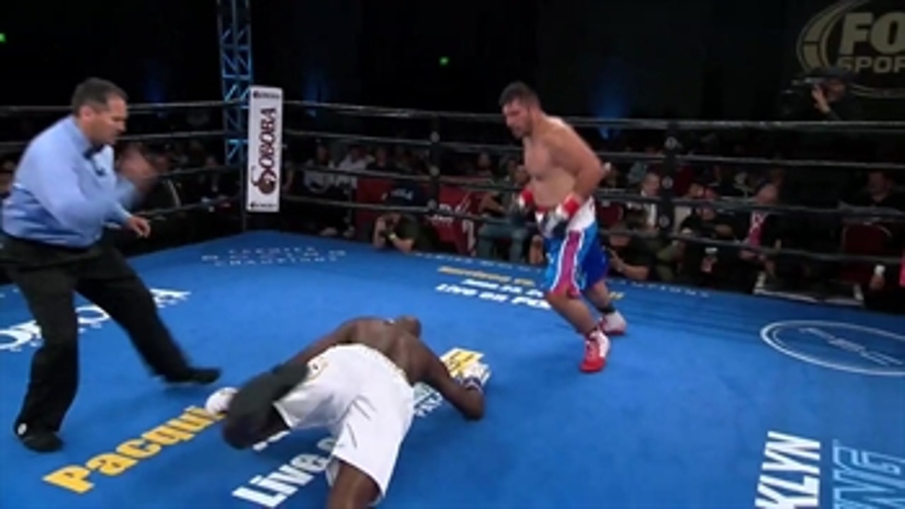 Watch underdog Rodney Hernandez TKO heavy favorite Onoriode Ehwarieme ' PBC BOXING