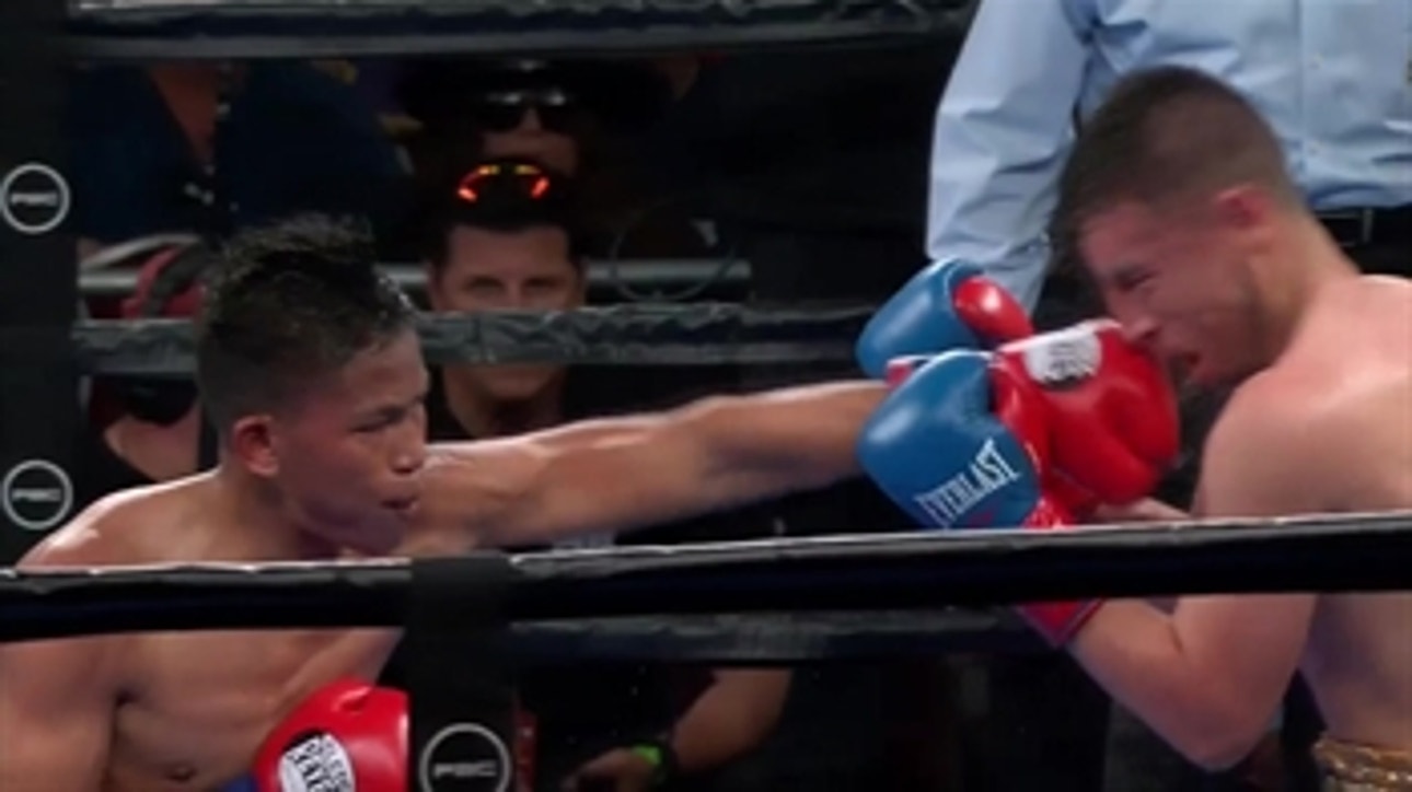 Jhack Tepora grinds out a tough win against  Luis Gallegos | PBC BOXING