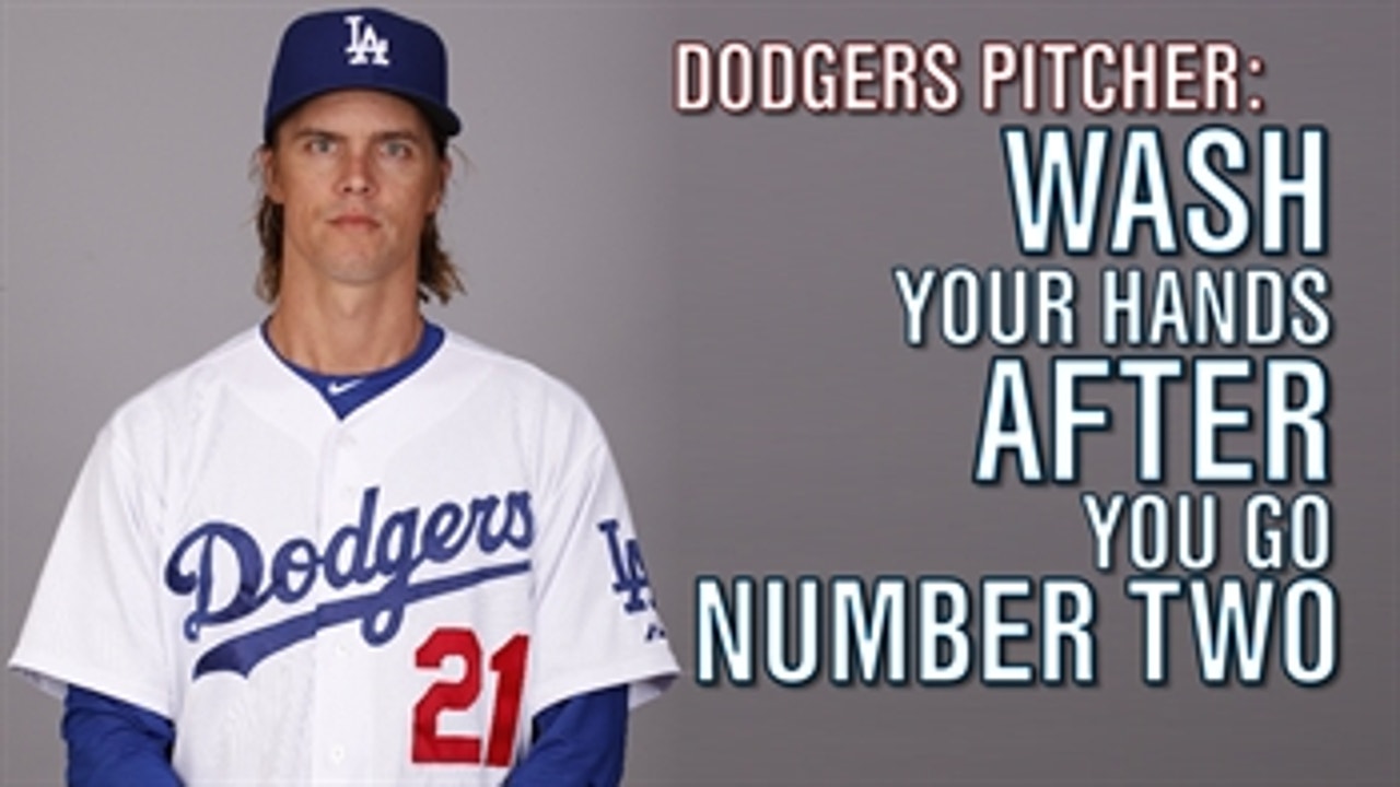 Dodgers Zack Greinke -- Ripped Teammates for Poop Habits  Wash