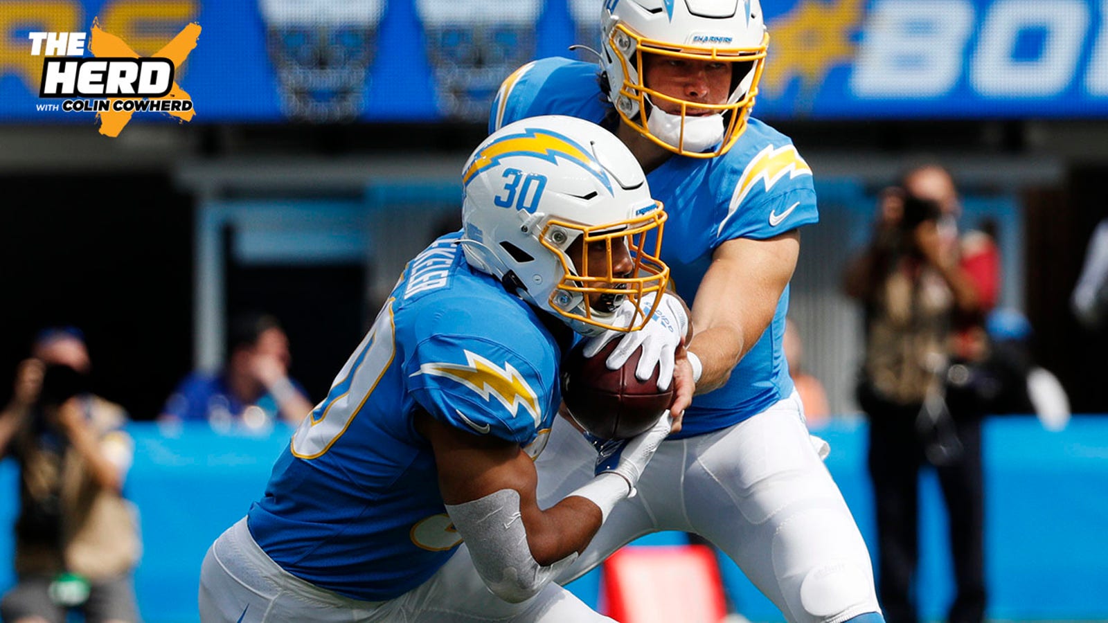 Austin Ekeler on Justin Herbert: "He's only going to get better"