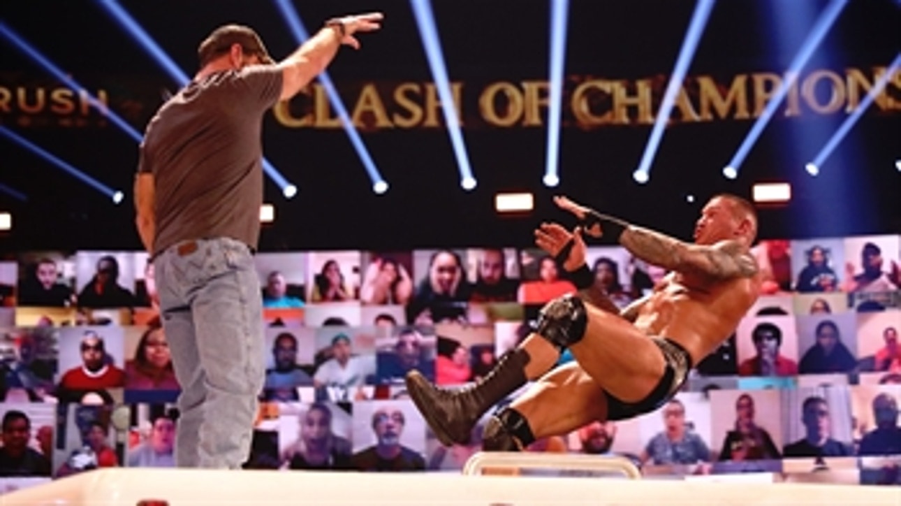 Shawn Michaels sends Randy Orton flying with Sweet Chin Music: WWE Clash of Champions 2020 (WWE Network Exclusive)