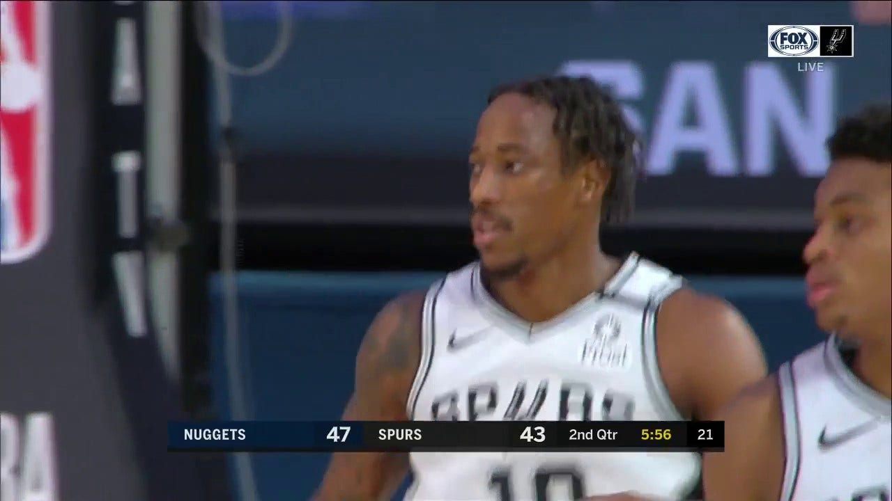 WATCH: DeMar DeRozan Steals it and Scores