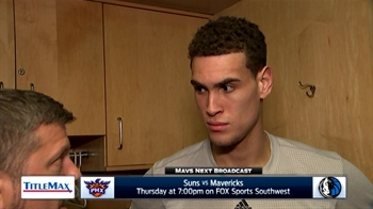 Dwight Powell on setting the tone against Wizards
