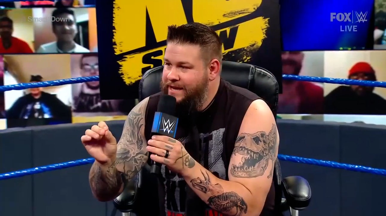 The Kevin Owens Show turns into a showdown on SmackDown with epic, eight man tag match