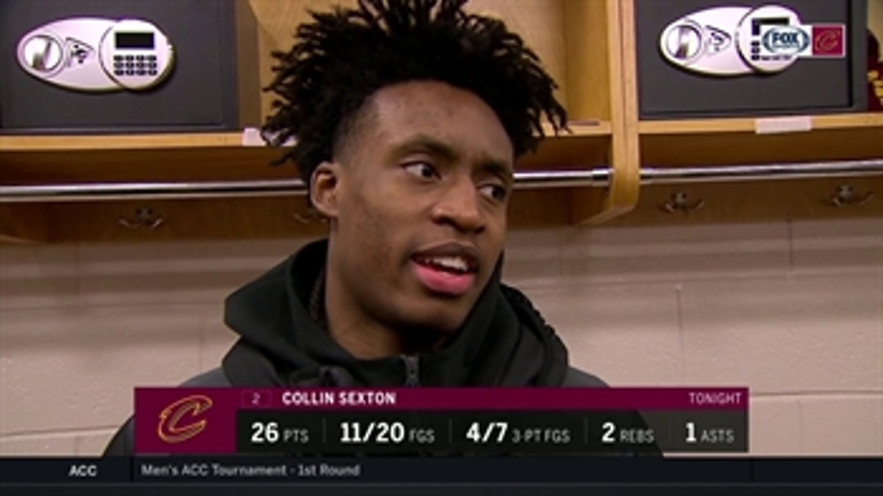 Collin Sexton felt good that Cleveland played until the end