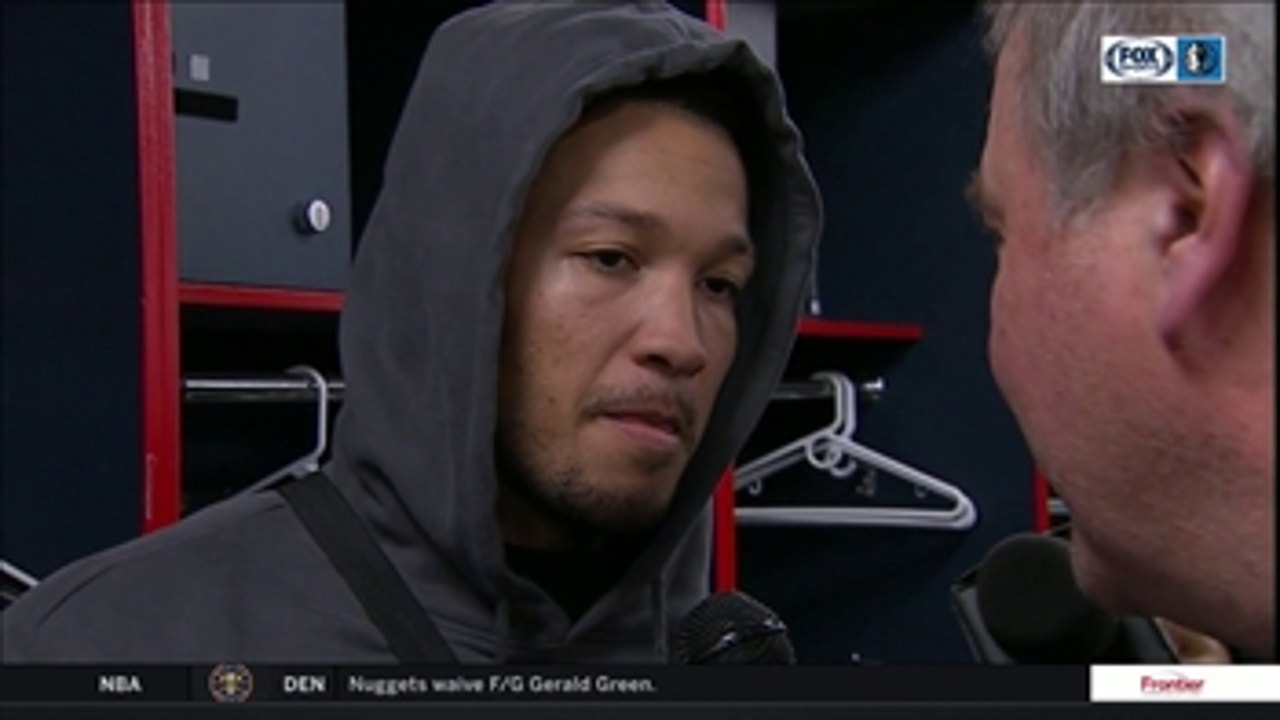 Jalen Brunson Reaction following Mavs loss to the Wizards