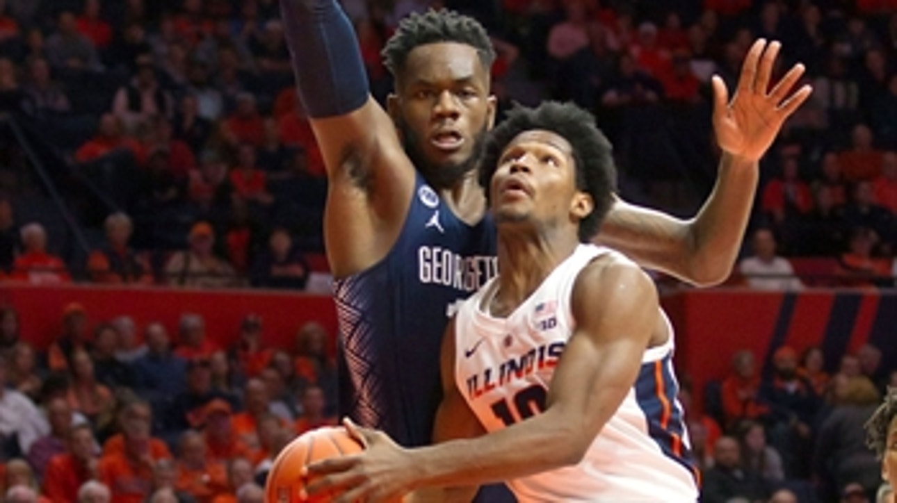 Georgetown Hoyas vs. Illinois Illini | FOX COLLEGE HOOPS HIGHLIGHTS