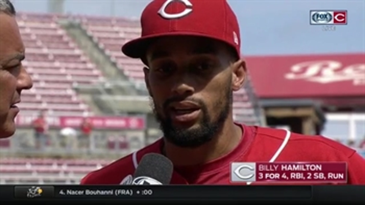 Billy Hamilton not slowing down in the second half