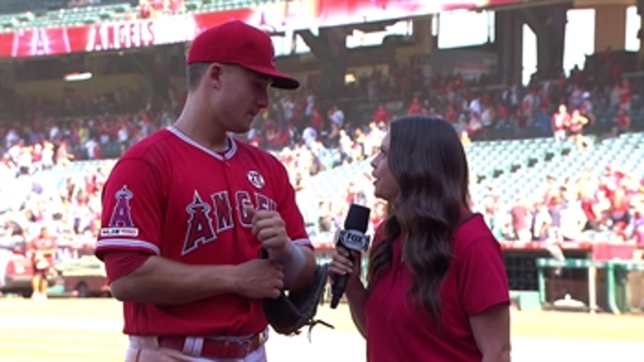 Thaiss on his game-winning 3 run home run