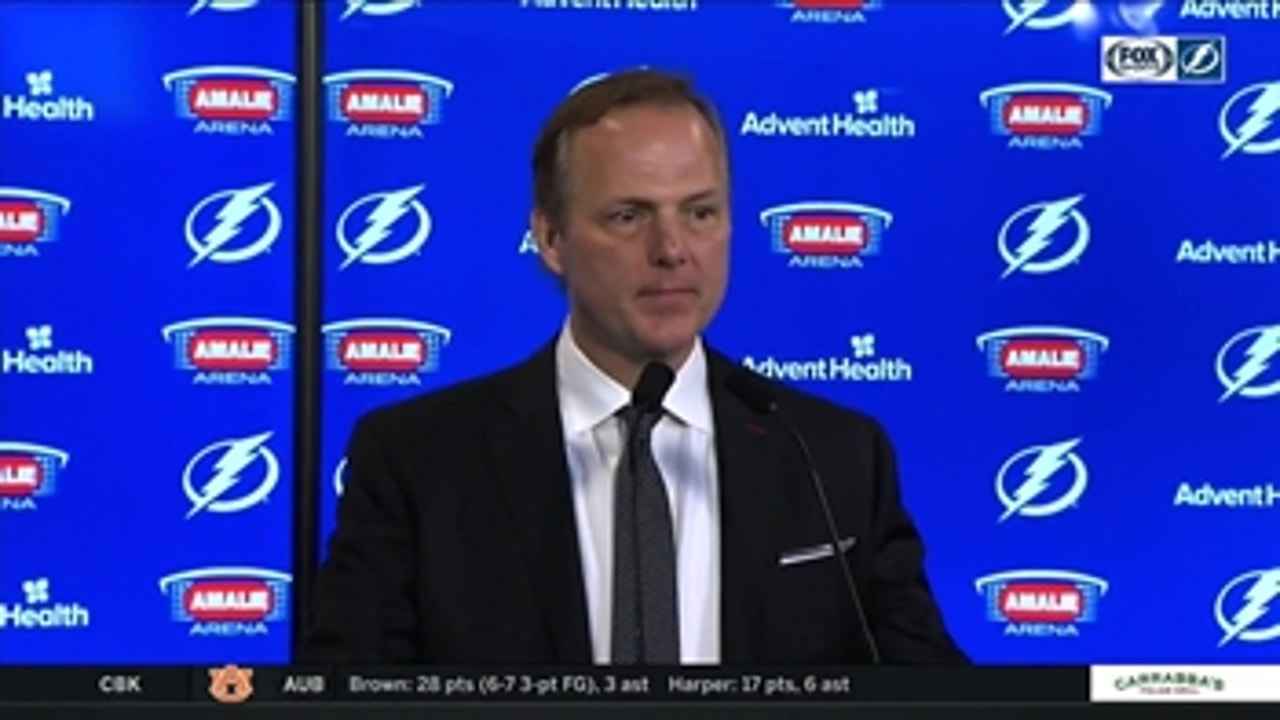 Jon Cooper on tonight's win, Steven Stamkos' hot streak