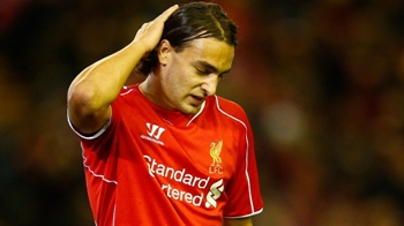 Markovic shown straight red card