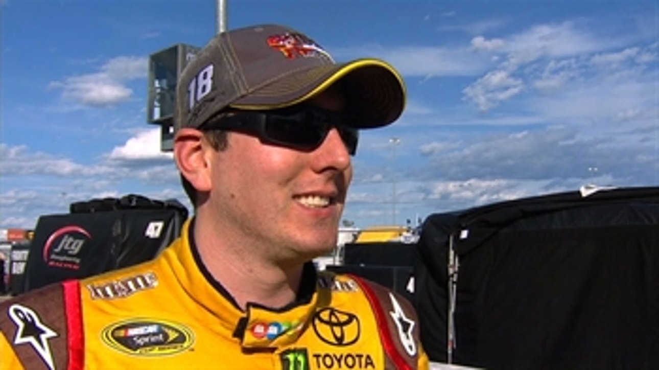 Kyle Busch Exercises Demons, Finishes 3rd at Kansas