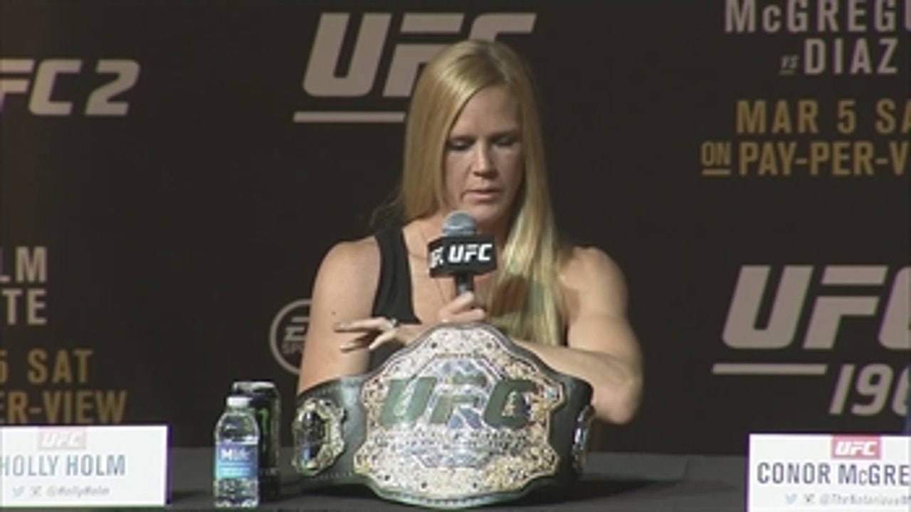 Holly Holm won't wait for Ronda Rousey so Miesha Tate stepped up