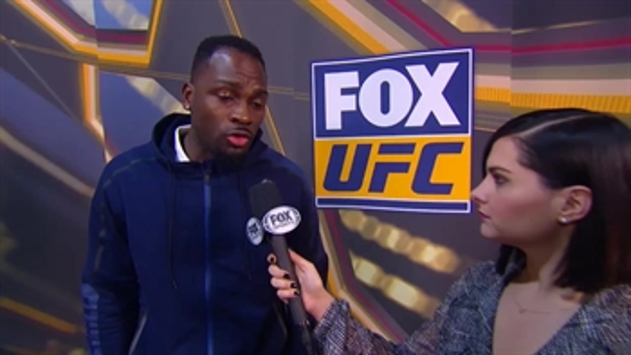 Derek Brunson talks with Megan Olivi | POST_FIGHT | UFC FIGHT NIGHT