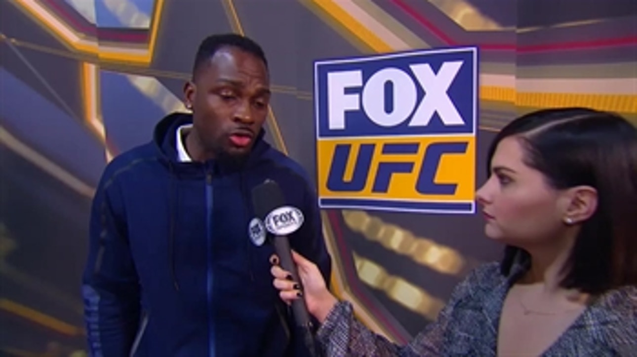 Derek Brunson talks with Megan Olivi | POST_FIGHT | UFC FIGHT NIGHT