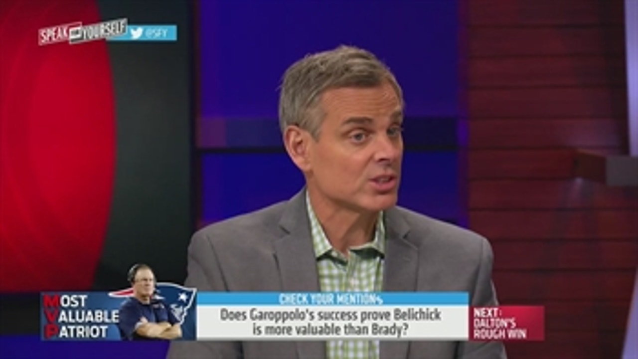 Garoppolo's win proves Bill Belichick is more valuable than Tom Brady - 'Speak For Yourself'