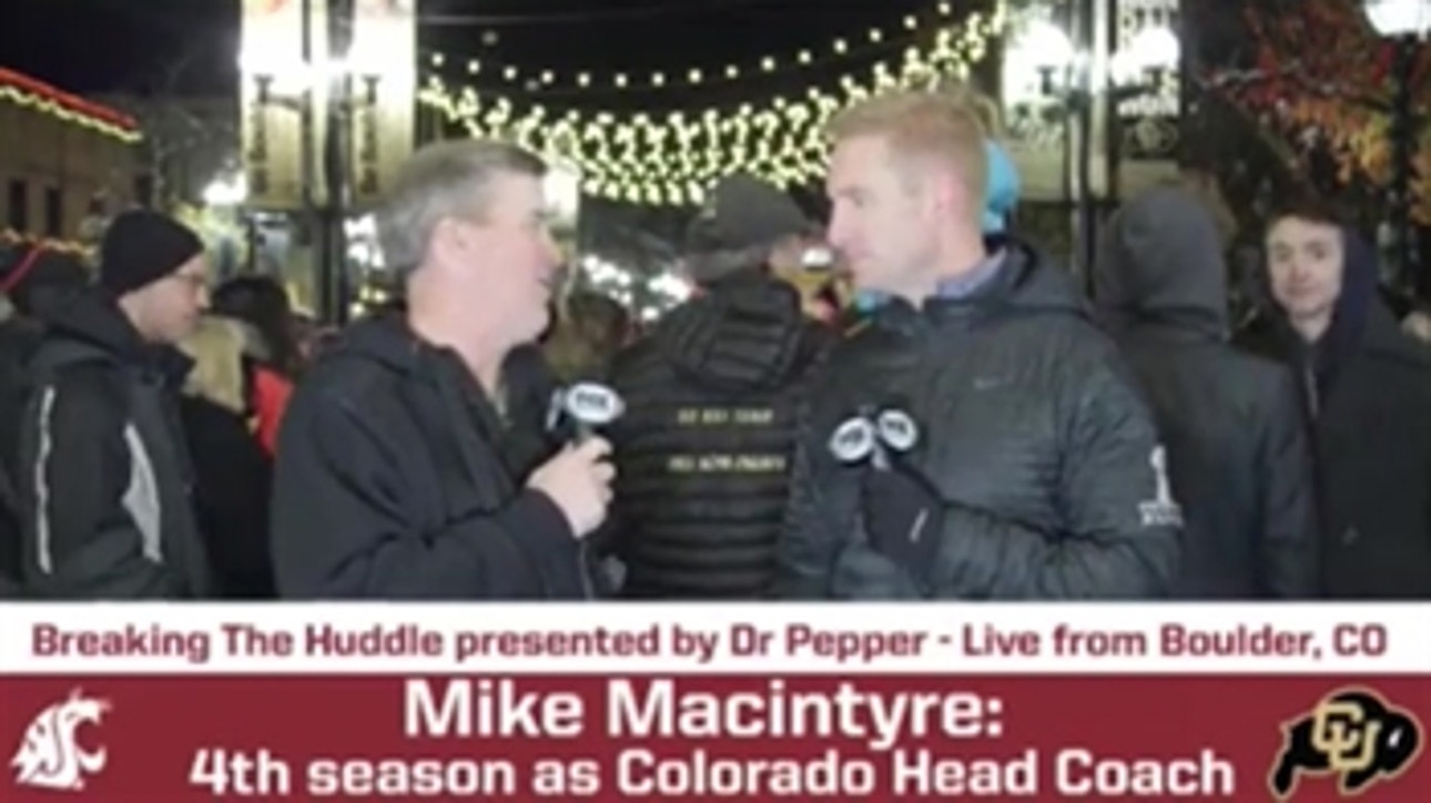 Mike MacIntyre joins Breaking the Huddle to preview (12) Colorado vs. (20) Washington State