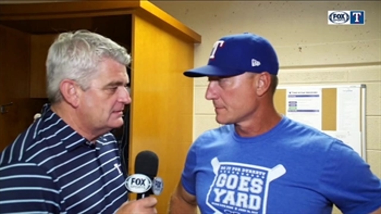 Jeff Banister on reaching 300 wins  as an MLB Manager