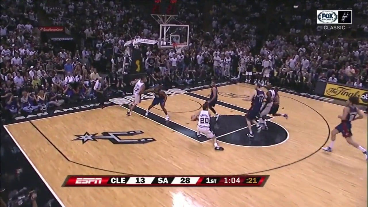 WATCH: Brent Barry is WIDE Open ' Spurs CLASSICS