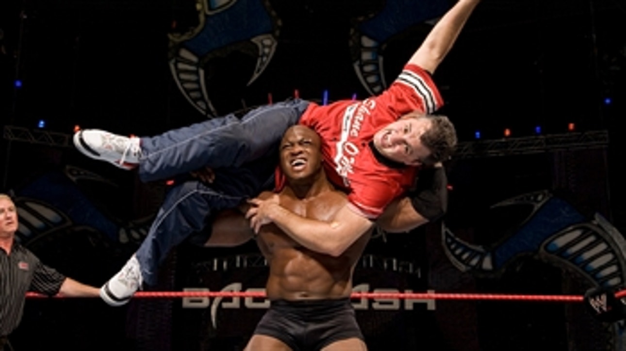 Bobby Lashley vs. Mr. McMahon, Shane McMahon & Umaga - ECW Title Handicap Match: WWE Backlash 2007 (Full Match)