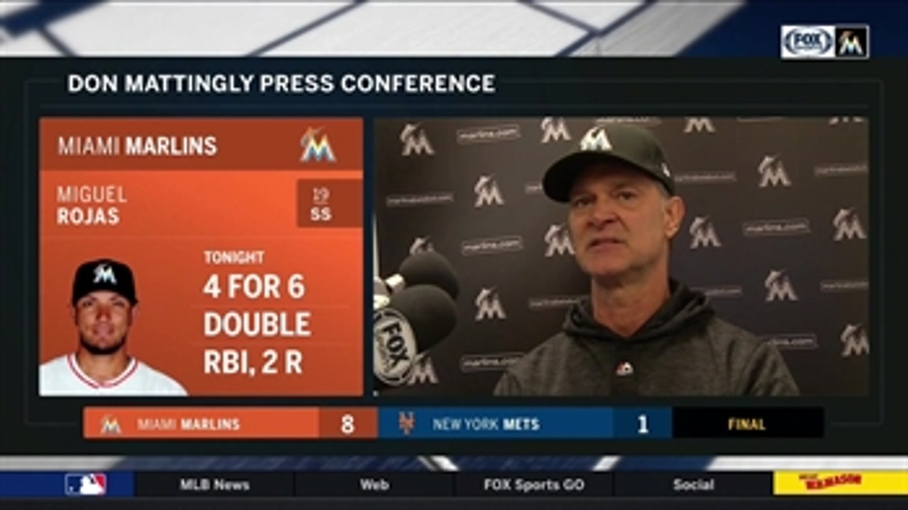 Don Mattingly pleased with Marlins' hitting, Jose Urena's final outing of season