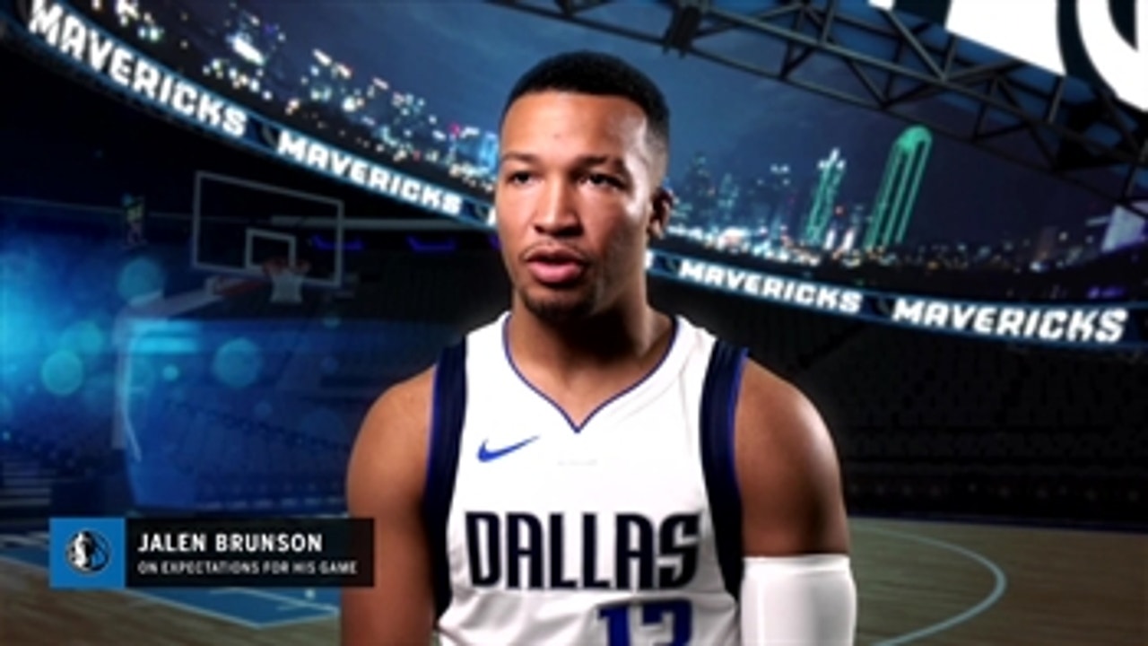 Jalen Brunson's Expectations on his Game