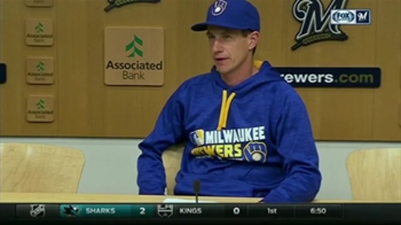 Counsell on Zach Davies: "I thought he pitched well"
