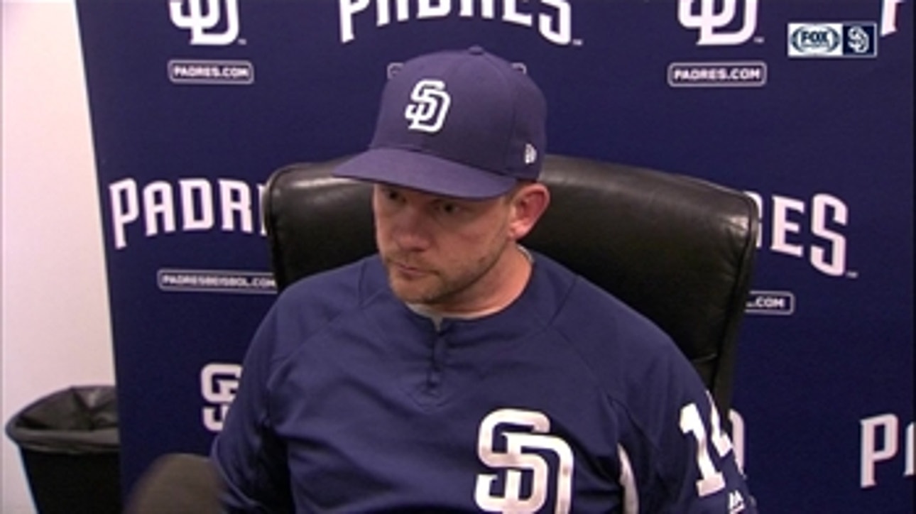 Andy Green talks about Brad Hand and how the Padres did in the win