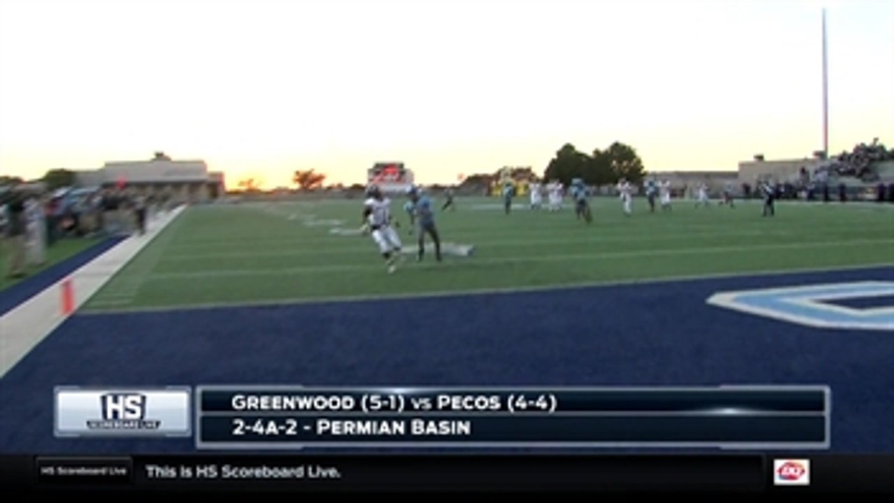 HS Scoreboard Live: Greenwood vs. Pecos
