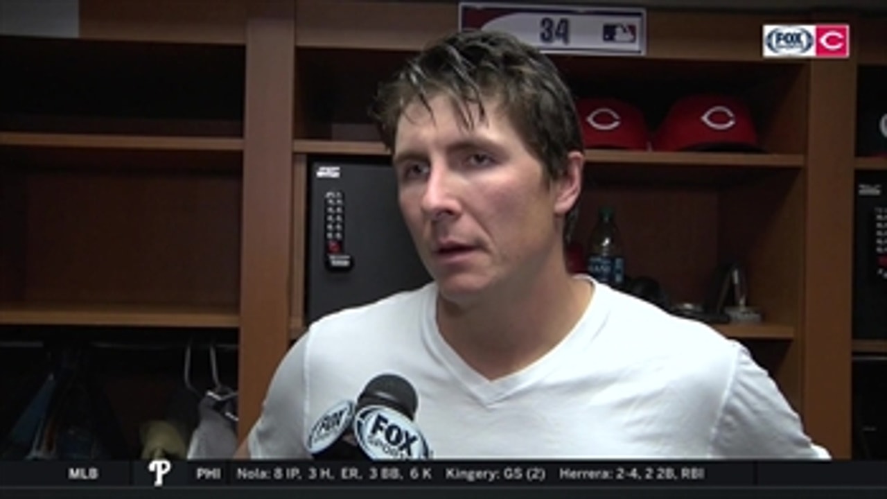 Homer Bailey is more focused on Reds' loss than his own strong performance