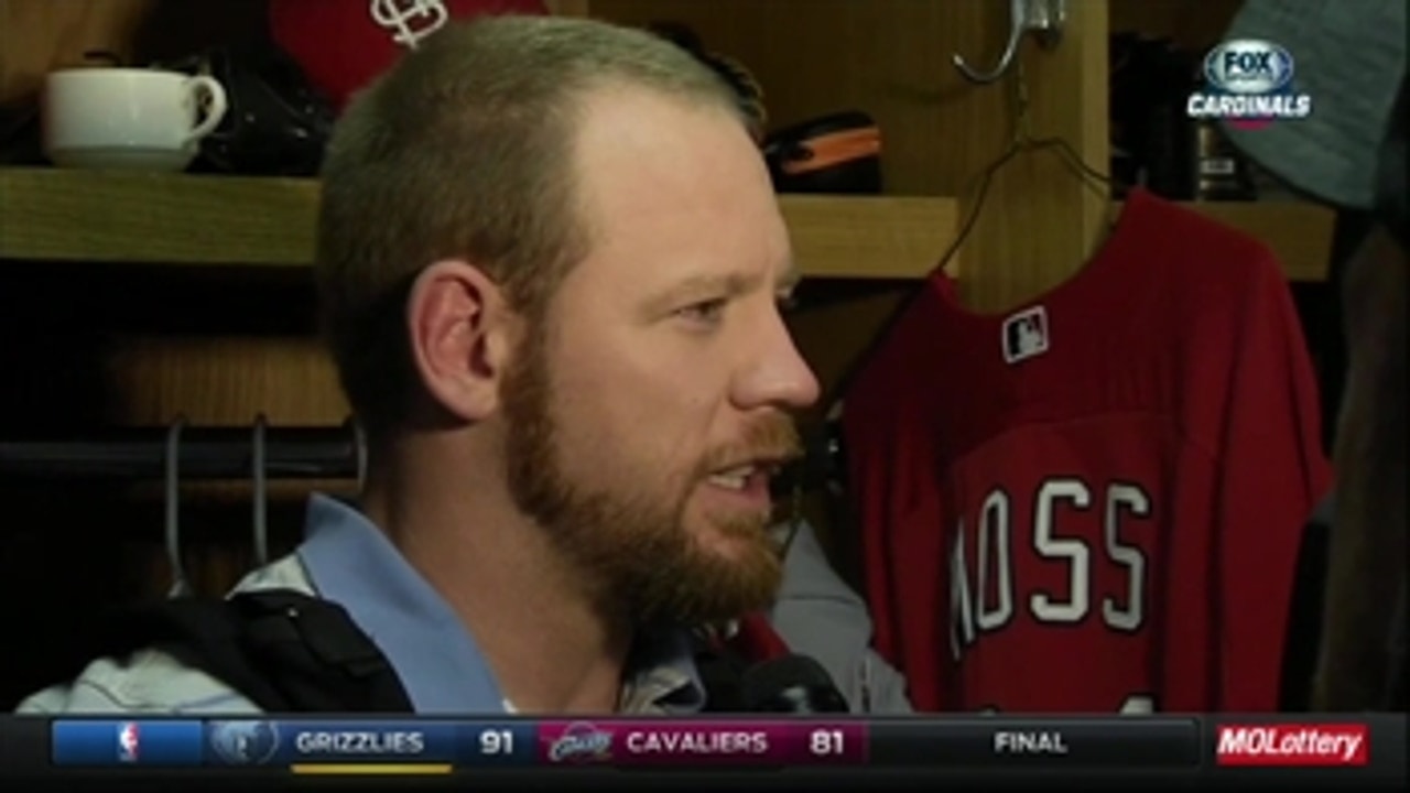 Cardinals' Moss looks ahead to Game 4