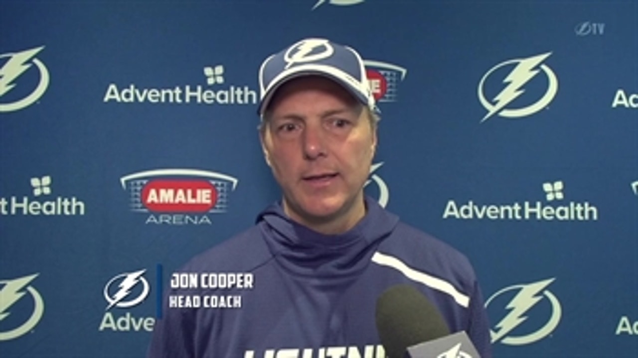 Jon Cooper discusses how Lightning have battled, bonded to form their character