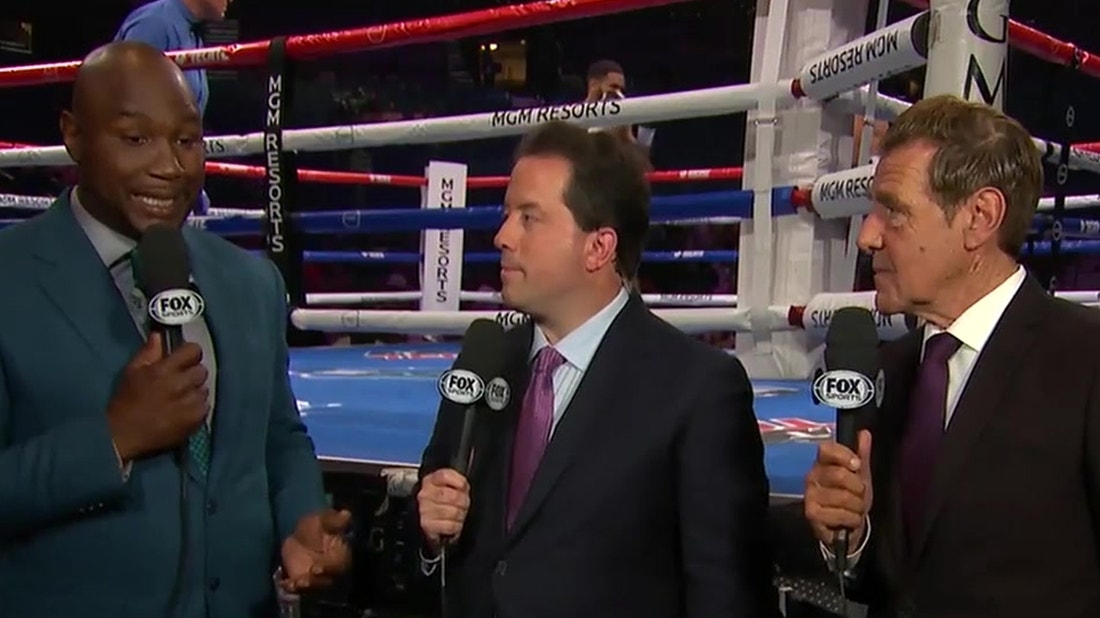 Lennox Lewis, Joe Goossen and Kenny Albert discuss Manny Pacquiao's victory over Keith Thurman