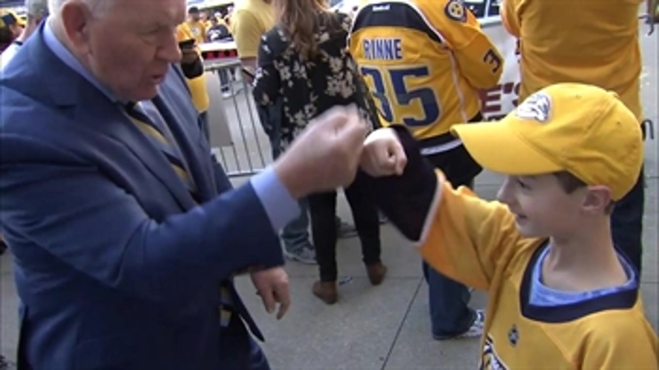 Terry Crisp on why Predators have 'the best fans in hockey'
