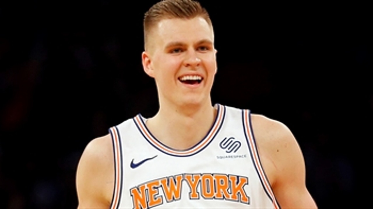 Behind LeBron & Kevin Durant, Colin explains why he would start his franchise with Kristaps Porzingis