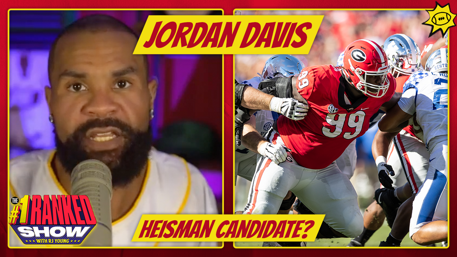 Jordan Davis should be considered for Heisman | No. 1 Ranked Show
