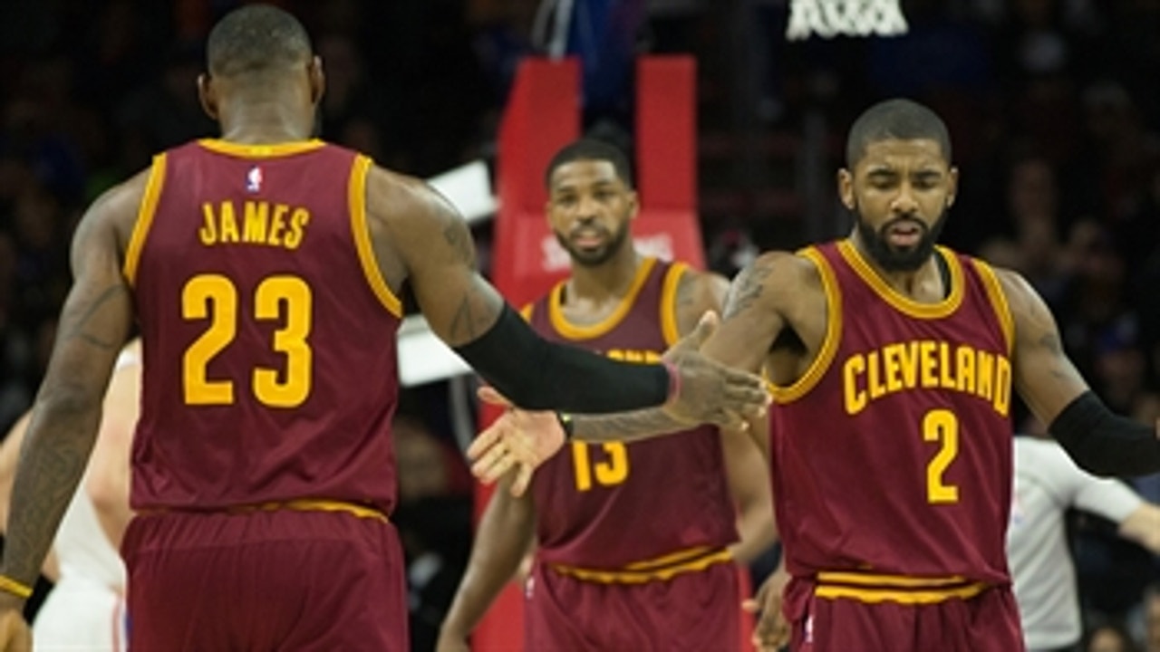 Colin says LeBron James makes every player's game better - Kyrie shouldn't leave