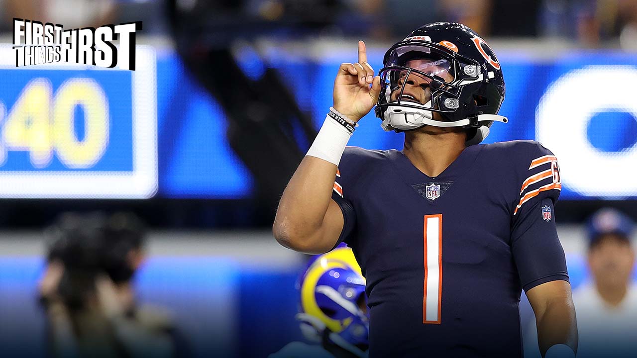 Nick Wright: Matt Nagy is butchering the starting quarterback situation for Justin Fields I FIRST THINGS FIRST