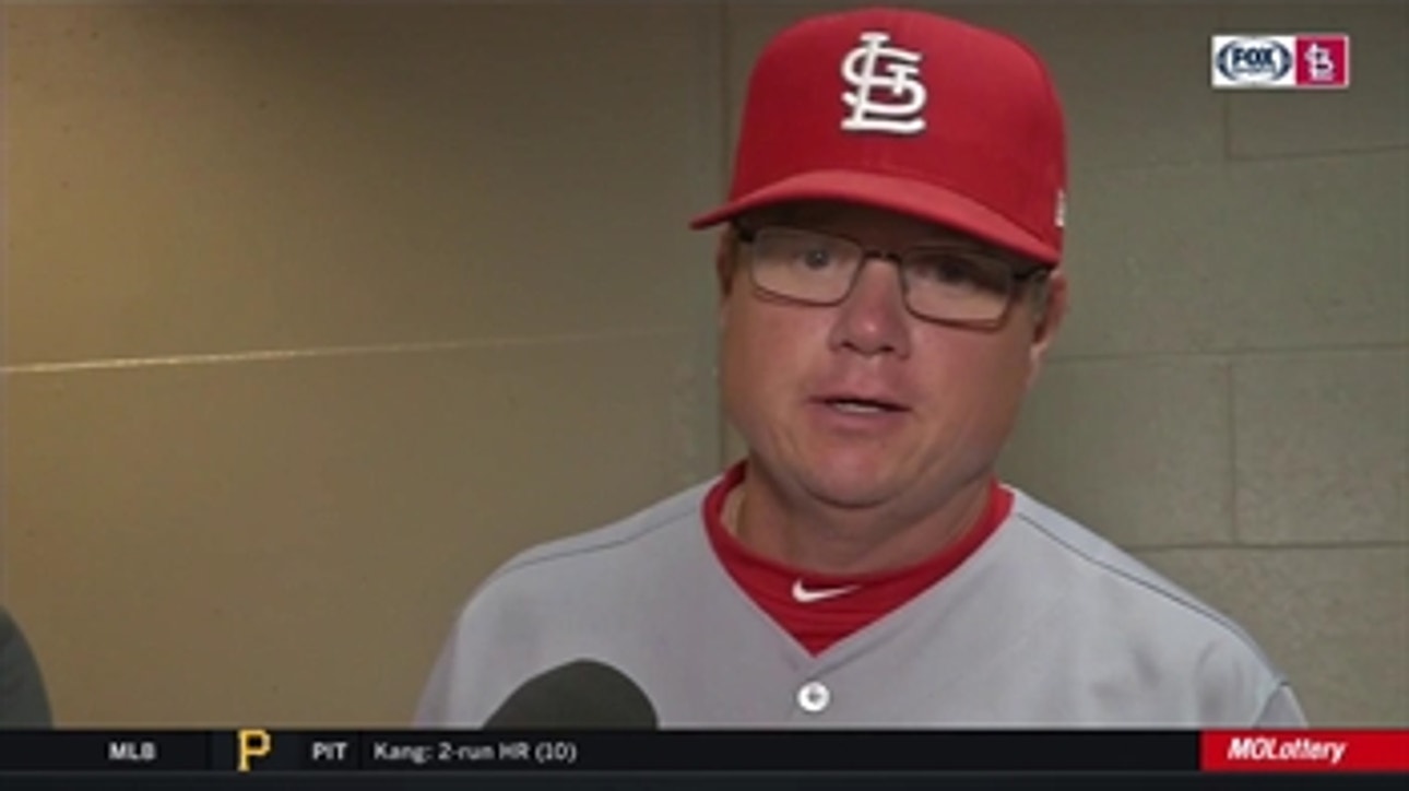 Shildt: 'A lot going on in that ballgame'