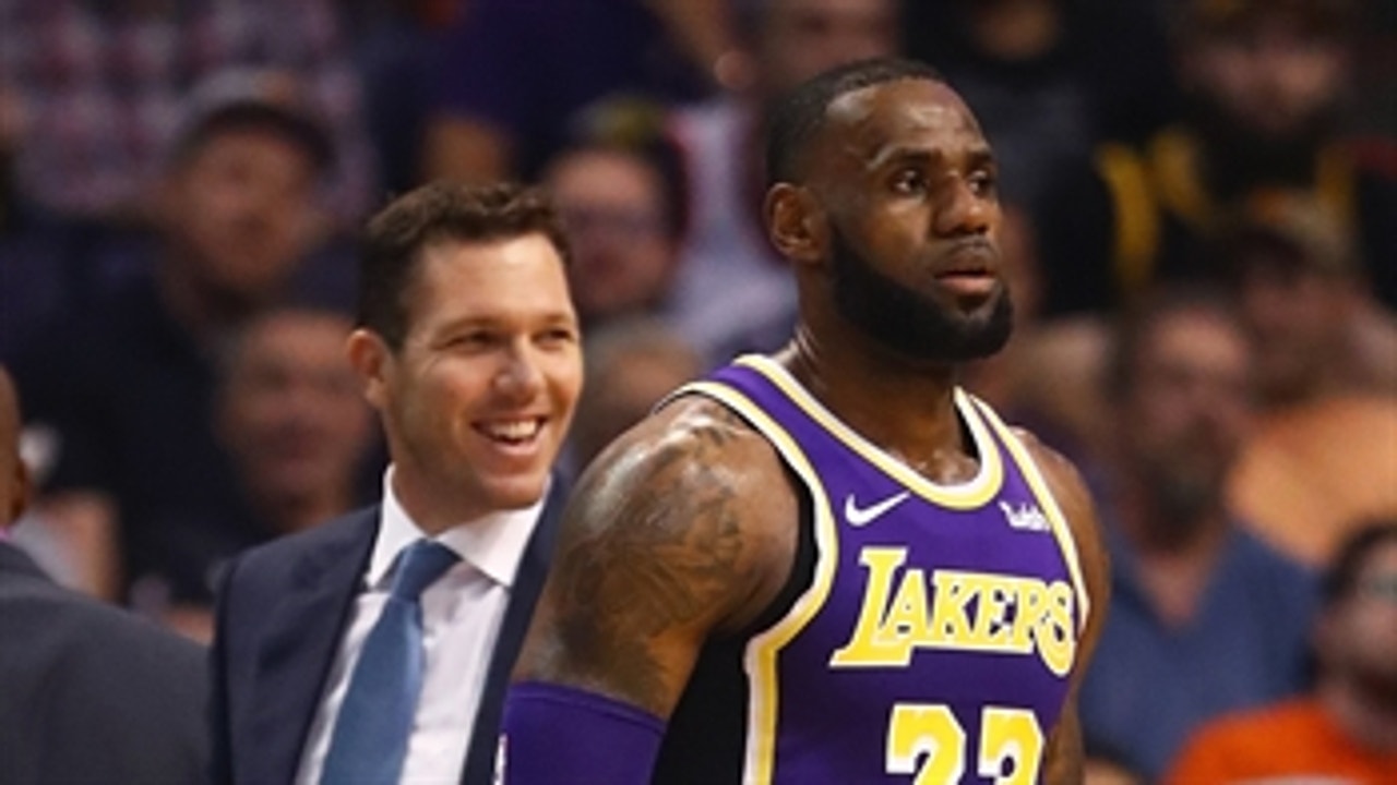 Colin Cowherd thinks trouble is brewing for LeBron James and Luke Walton