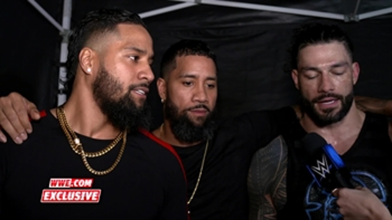 The Usos celebrate return with Roman Reigns: WWE.com Exclusive, Jan. 3, 2020